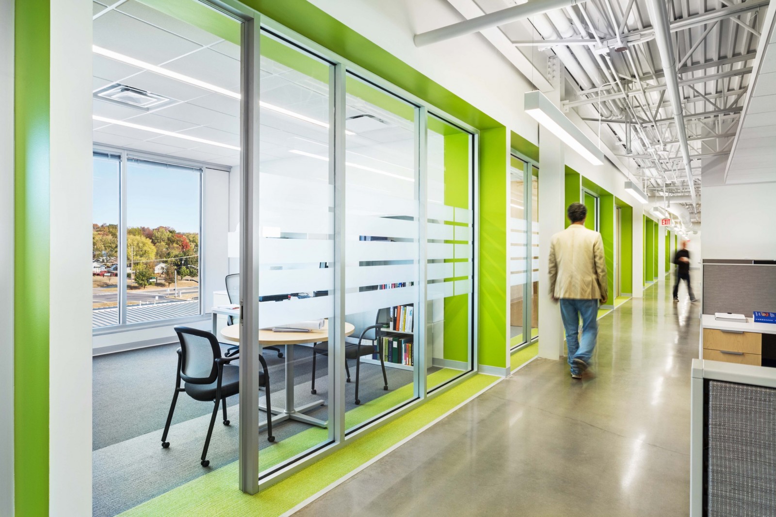 Public Works Complex - Interior - Hallway