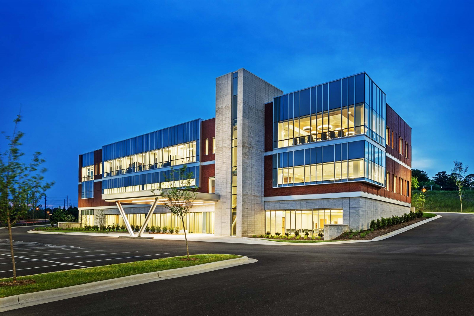 Gastrointestinal Associates Exterior - Evening