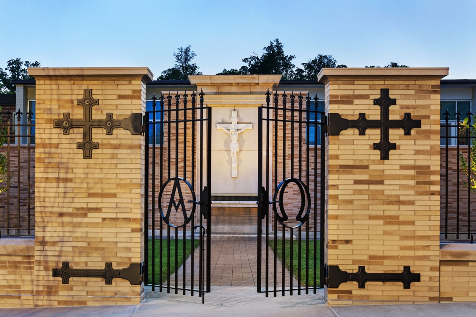 Sacred Heart Cathedral - Garden Entrance